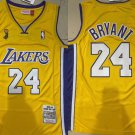 Los Angeles Lakers #24 Kobe Bryant  Yellow