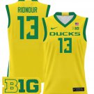 Luke Ridnour  #13 Oregon Ducks 2024 Lightweight Yellow