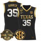 Madison Booker  #35 Texas Longhorns 2025 Sec Final Four Patch Black Gold