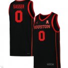 Marcus Sasser  #0 Houston Cougars College  Black