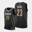Memphis Grizzlies #23 Derrick Rose  Black