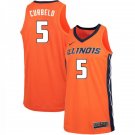 Men Fighting Illini #5 Andre Curbelo  Orange High School s