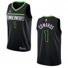 Minnesota Timberwolves #1 Anthony Edwards  Charcoal