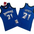 Minnesota Timberwolves #21 Kevin Garnett  Blue