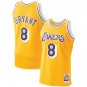 Mitchell & Ness Los Angeles Lakers #8 Kobe Bryant Hardwood Classics Stitched Gold