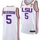 Mwani Wilkinson  LSU Tigers College Limited White #5