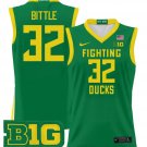 Nate Bittle  #32 Oregon Ducks 2024 Lightweight Green