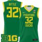Nate Bittle  #32 Oregon Ducks 2024 Lightweight Green