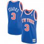 New York Knicks #3 John Starks  Blue