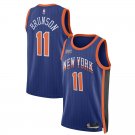 New York Knicks #11 Jalen Brunson  Black