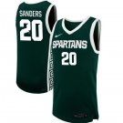 Nick Sanders  #20 Michigan State Spartans NIL Green
