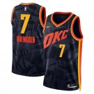 Oklahoma City Thunder #7 Chet Holmgren  Black