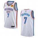 Oklahoma City Thunder #7 Chet Holmgren  White