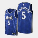 Orlando Magic #5 Paolo Banchero  Blue