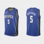 Orlando Magic #5 Paolo Banchero  Blue