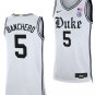 Paolo Banchero  #5 Duke Blue Devils College White