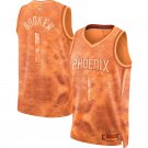 Phoenix Suns #1 Devin Booker  Orange
