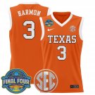 Rori Harmon  #3 Texas Longhorns 2025 Sec Final Four Patch Orange