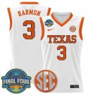 Rori Harmon  #3 Texas Longhorns 2025 Sec Final Four Patch White