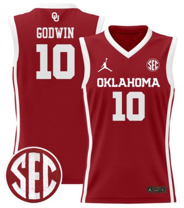 Sam Godwin  #10 Oklahoma Sooners 2024 Lightweight Crimson