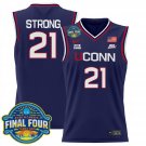 Sarah Strong  #21 UConn Huskies 2025 Big Eat Final Four Patch Navy