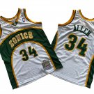 Seattle Supersonics #34 Ray Allen  White