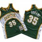 Seattle Supersonics #35 Kevin Durant  Green
