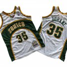 Seattle Supersonics #35 Kevin Durant  White