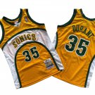 Seattle Supersonics #35 Kevin Durant  Yellow
