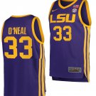 Shaquille O'Neal  LSU Tigers College Purple #33