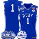 Team  #1 Duke Blue Devils 2025 ACC Champions Stitched Royal