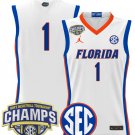 Team  #1 Florida Gators 2025 SEC Champions Stitched White