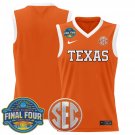 Team  Texas Longhorns 2025 Sec Final Four Patch Stitched Orange