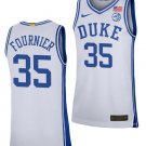 Toby Fournier  #35 Duke Blue Devils College White
