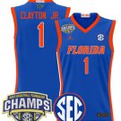 Walter Clayton Jr  #1 Florida Gators 2025 Tournament Champions Patch Royal