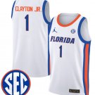 Walter Clayton Jr  #1 Florida Gators Swingman Stitched White