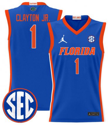 Walter Clayton Jr  #15 Florida Gators 2024 Lightweight Royal