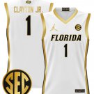 Walter Clayton Jr  #15 Florida Gators 2024 Lightweight White Gold