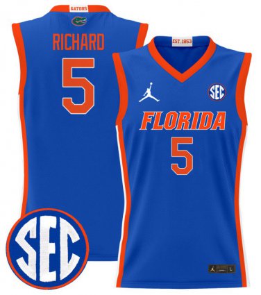 Will Richard  #5 Florida Gators 2024 Lightweight Royal
