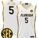 Will Richard  #5 Florida Gators 2024 Lightweight White Gold