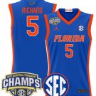 Will Richard  #5 Florida Gators 2025 SEC Champions Stitched Royal