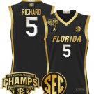 Will Richard  #5 Florida Gators 2025 Tournament Champions Patch Black Gold