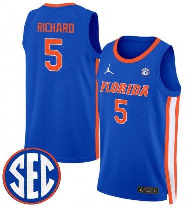Will Richard  #5 Florida Gators Swingman Stitched Royal