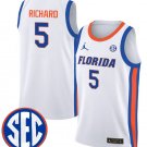 Will Richard  #5 Florida Gators Swingman Stitched White