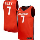 Will Riley  #7 Illinois Fighting Illini NIL Orange