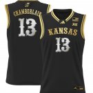 Wilt Chamberlain  #13 Kansas Jayhawks 2024 Lightweight Black Gold