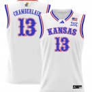 Wilt Chamberlain  #13 Kansas Jayhawks 2024 Lightweight White