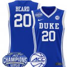Wo Alana Beard  #20 Duke Blue Devils 2025 ACC Champions Royal
