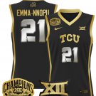 Wo Emma Nnopu  #21 TCU Horned Frogs 2025 Champions Black Gold