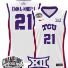 Wo Emma Nnopu  #21 TCU Horned Frogs 2025 Champions White